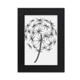 thumbnail image 1 of Star Dandelion Outline Flower Desktop Photo Frame Picture Display Art Painting Exhibit, 1 of 3
