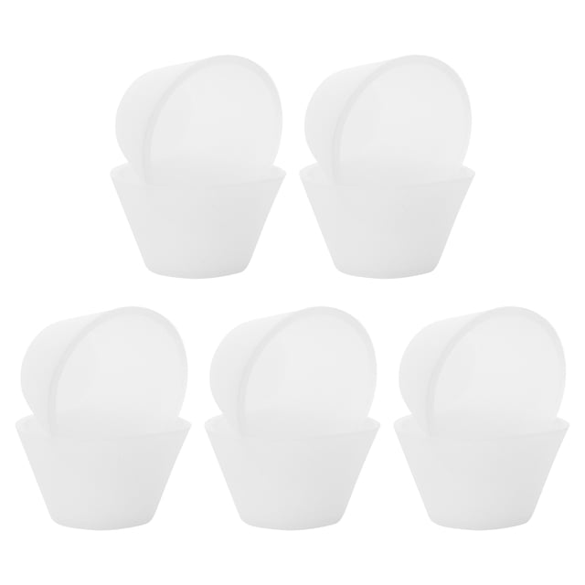 unbranded 10Pack Epoxy Mixing Tools White Silicone With Round Corners For Diy Enthusiasts