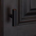thumbnail image 4 of GlideRite  2-inch Solid Oil Rubbed Bronze Cabinet Bar Knobs (Case of 25), 4 of 5