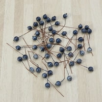 GOOHOCHY  50 Pcs Navy Berry Garland Decorations DIY Home Lifelike Pick