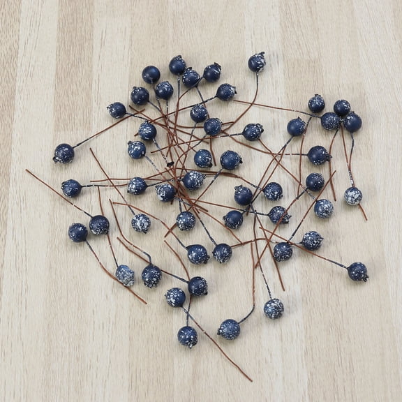 GOOHOCHY  50 Pcs Navy Berry Garland Decorations DIY Home Lifelike Pick