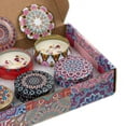 thumbnail image 3 of Paquete de 6 velas perfumadas de cera de soja para aromaterapia, aromas para el hogar: lavanda, fresia, citronela, gardenia, cristal rosa, limón., 3 of 12