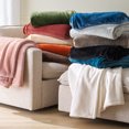 thumbnail image 7 of Better Homes & Gardens Solid Velvet Plush Soft Fleece Throw Blanket, Rich Black, 7 of 7