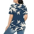 thumbnail image 5 of Otaozi Summer Tops For Women Plus 2025 Vacation Womens Tops Dressy Casual Sexy Plus Size Cotton Blouses For Women Dressy Casual Clearance Women'S Clothing Clearance Sale Under 10 Clearance Sale, 5 of 5