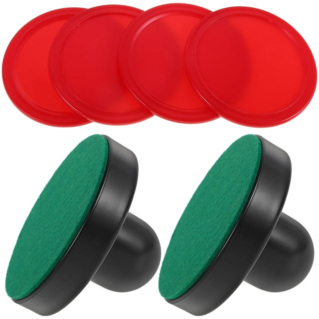 HEALEEP Air Hockey Pushers Set Durable Strikers For Smooth Gameplay Includes Pushers For Table Hockey Fun