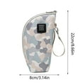 thumbnail image 2 of USB Bottle Warmer | Milk Sleeve | Portable Insulation Bag, 3-Level Temperature Control, Universal Fit, USB Powered | Black | 30 x 13.5 cm, 2 of 9