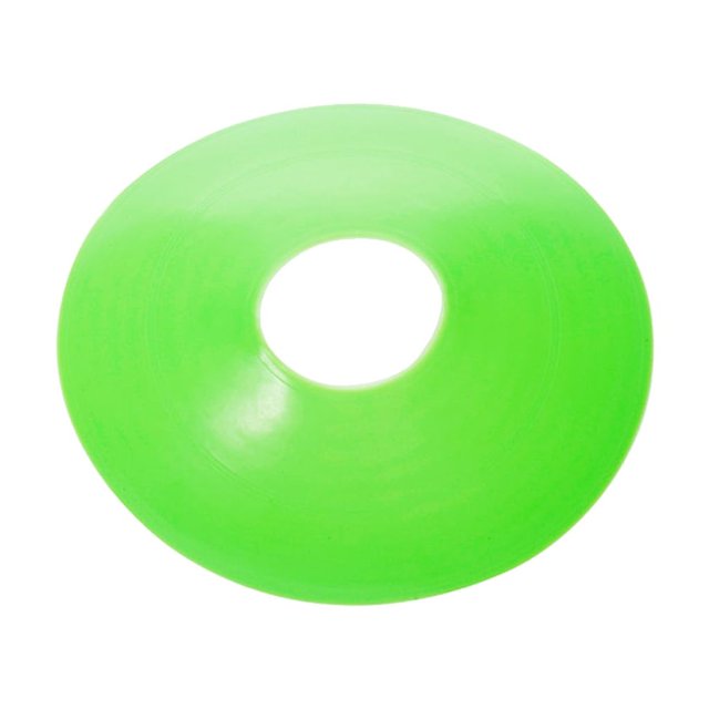 Magicdeal - Conos de agilidad de medio cono de 2 pulgadas, 4 colores surtidos, para entrenamiento de fútbol, atletismo, paquete de 5 unidades