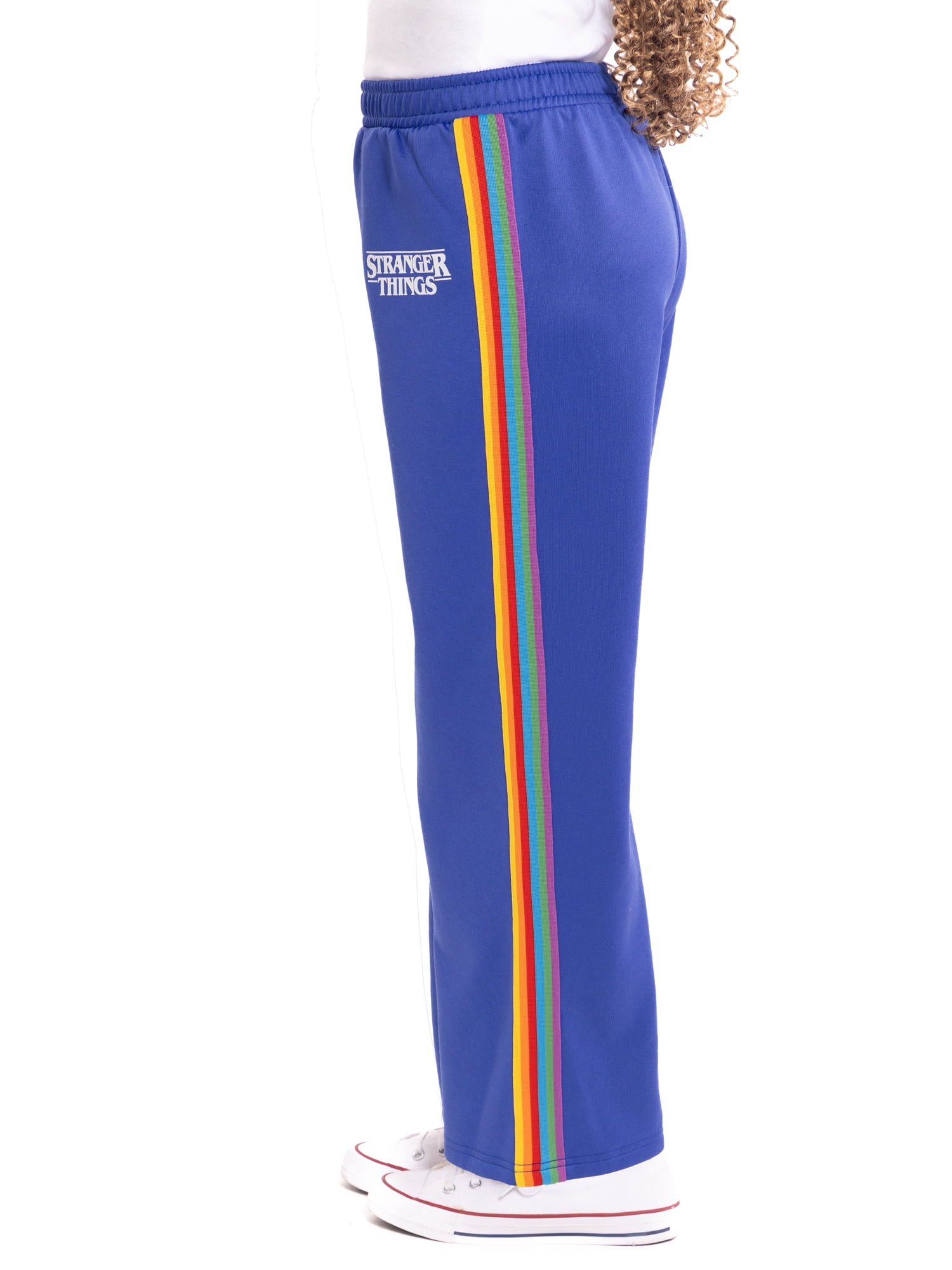 Stranger Things Girls Active Track Pants, Sizes 4-16