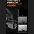 thumbnail image 5 of Bingirl 1 Unit of ABS Head-mounted 4K HD Infrared Night Vision Goggles with Photo and Video Recording, Outdoor Digital Night Vision Device NV8260 Plus with 32GB Memory Card, 5 of 5