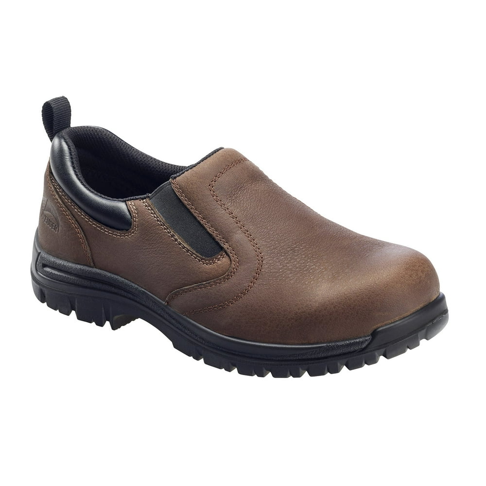 men's non steel toe slip on work boots