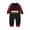 Black-Baby, variant on Odeerbi Christmas Pajamas for Family Plaid Holiday Long Sleeve Family Christmas Pajamas Matching Sets Toddler Fashion Casual Print Sleepwear Xmas Family Matching PJs Set Black