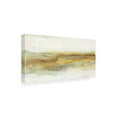 thumbnail image 2 of Canvas Wall Art - Jennifer Goldberger 'Mint & Ochre Horizon I' Wall Art for Living Room, Bedroom, or Office Décor by Trademark Fine Art - 47 x 24 Inches, 2 of 4