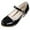Black, variant on Krdevn Mary Jane Low Heel Shoes with Charm Buckle Strap Spring Summer Party Daily Shoes (Little Girls, Big Girls),39