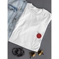 thumbnail image 3 of Vintage Apple Pocket Sketch T-Shirt Women -Image by Shutterstock, Female Small, 3 of 4