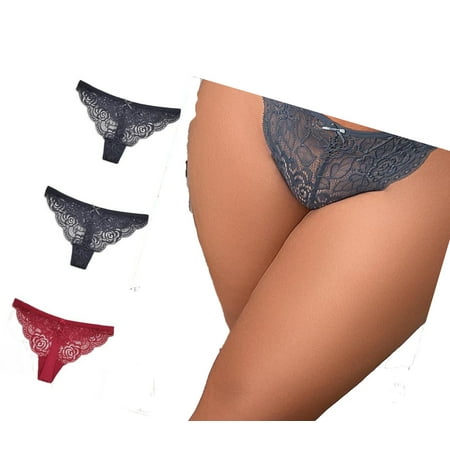 

Sexy 5pack Sets Multicolor Plus Size Panties (Women s)