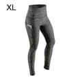 thumbnail image 1 of Leggings Pantalones elásticos de yoga de cintura alta Fitness Sports Mujer Trajes, Gris, XL Methold AP002120-12, 1 of 7