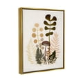thumbnail image 4 of Stupell Industries Neutral Forest Botanicals Botanical & Floral Painting Gold Floater Framed Canvas Art Print Wall Art, 25 x 31, 4 of 10