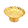 thumbnail image 3 of Bandeja de Plato budista Bandeja de frutas con forma de loto Rituales de altar Suministros para altar Decoración para difuminar Plato de frutas, 3 of 8