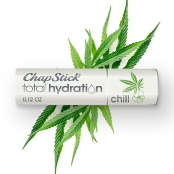 ChapStick Total Hydration With Hemp Seed Oil Non Tinted Lip Balm Chill ( 0.12 Oz Tube)