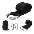 thumbnail image 1 of ZLight Kit de Balançoire d'Arbre 350KG Sangles Sac de Rangement Réglable Mousquetons Jardin Extérieur Hamac Sangle Accessoires Noir, 1 of 6