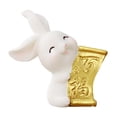 thumbnail image 3 of Fancyes 6xCartoon Statue Animal Model Desk Ornament for Office Home Decor 3.8cmx4.2cm, 3 of 8