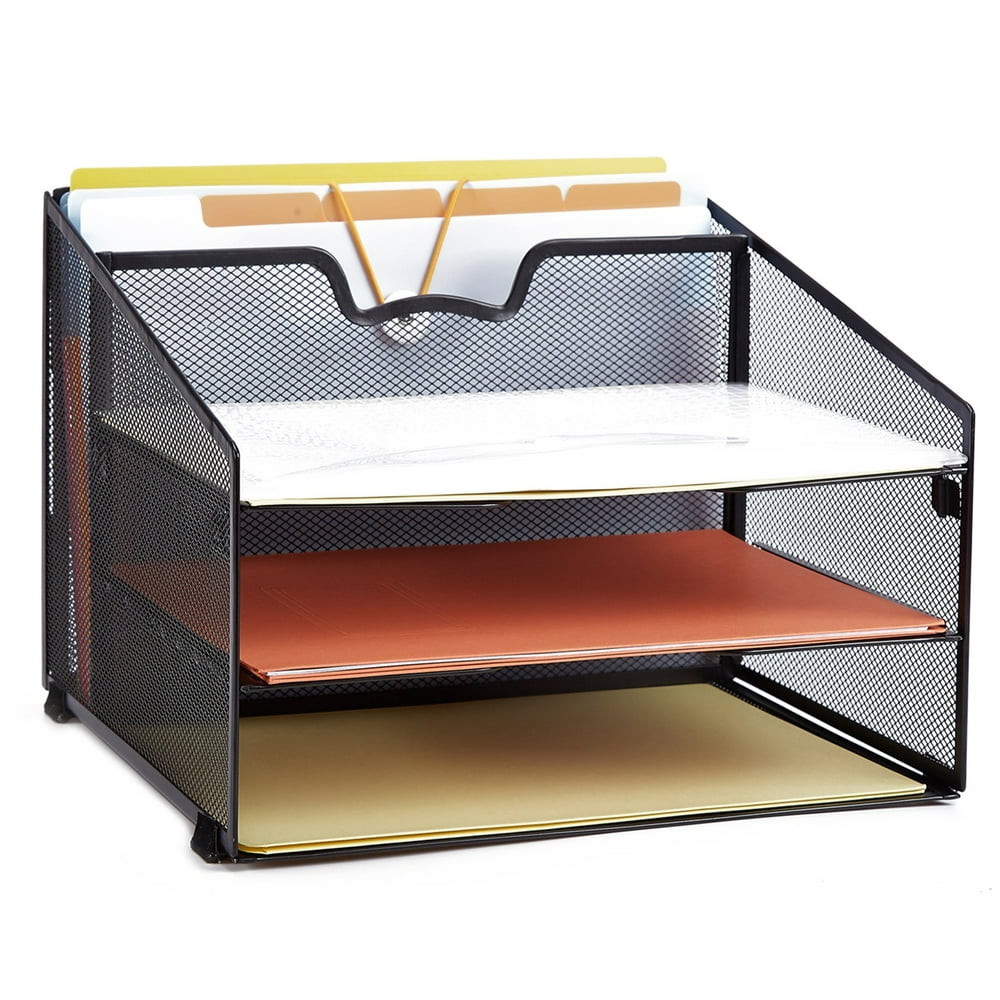 Proaid Mesh Office Desktop Accessories Organizer Desk File Organizer