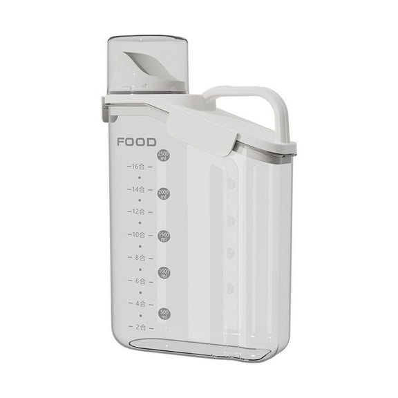 Airtight Food Storage Containers with Pouring Spout - Large Capacity for Flour, Sugar, Cereal & More
