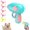 Light Blue, variant on 2026 New Interactive Cat Toy Disc Launcher, Light-Up Flying Disc Saucer Launcher with LED Propellers, Battery-Free Portable Fetch Toy for Cats Kittens Small Dogs