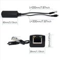 thumbnail image 4 of 4X Divisor Micro-USB POE 48V una 5V2A / 3A Mini Fuente de AlimentacióN USB Estándar Nacional con Carga de Teléfono Inteligente, 4 of 5