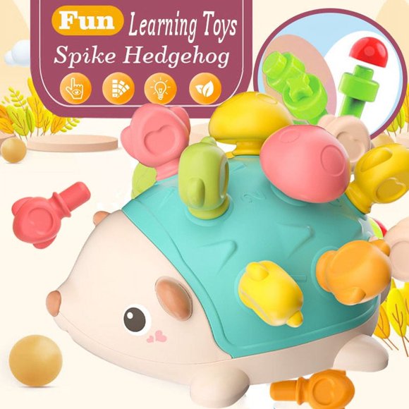 LOVEVER Baby Montessori Toy  6 12 9 18 Months Old Toddler Learning Toy  Development Fine Motor Sensory Toy  Baby Birthday Christmas Gifts for 1 2 3 4 One Two Year Old Baby Boys Girls Kids
