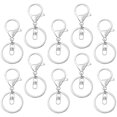 thumbnail image 2 of 10pcs Keychain Making Supplies Lobster Clasp Keychains Diy Key Chains Clip Hooks, 2 of 7