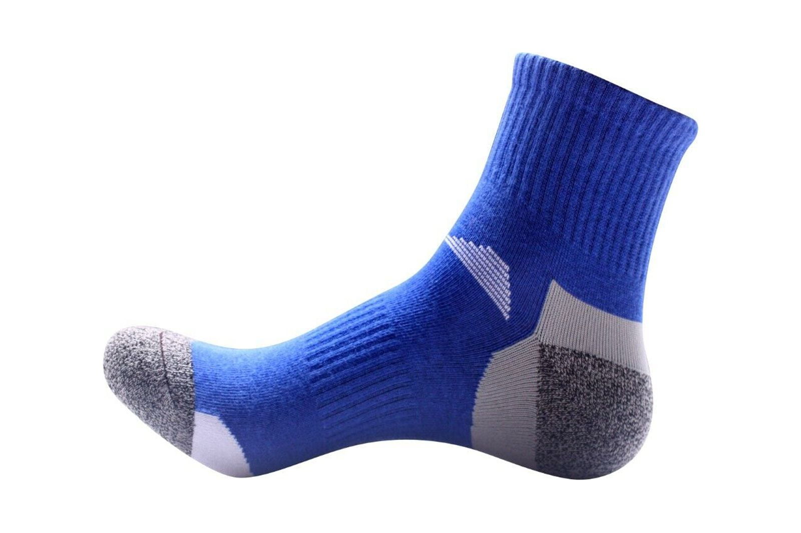 6 Pairs Mens Mid Cut Ankle Quarter Athletic Casual Sport Cotton Socks Size 6-12