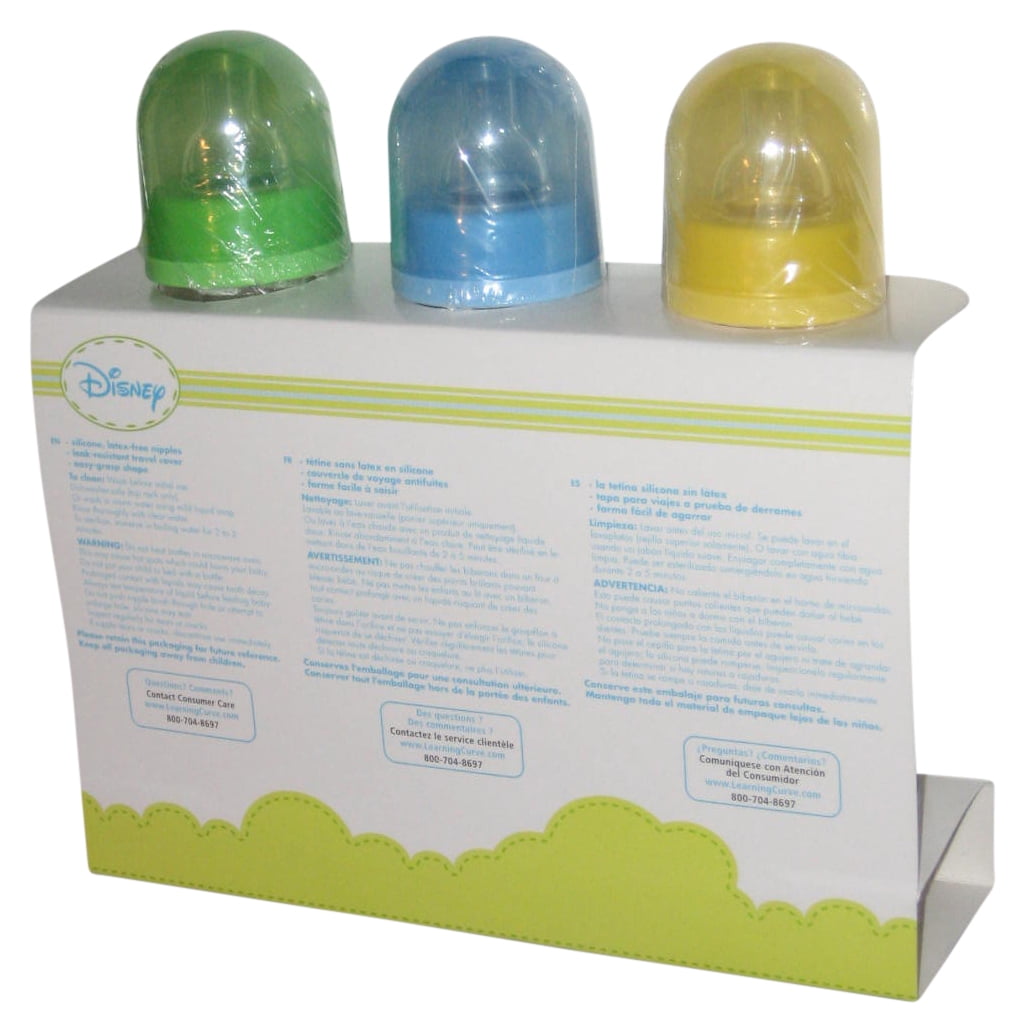 The First Years Disney Winnie The Pooh 3 Pack Narrow Neck 8 Ounce Bottle Pack