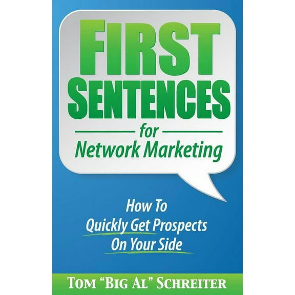 First Sentences For Network Marketing, (Paperback)