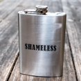 thumbnail image 2 of 8oz Shameless Flask L1, 2 of 3