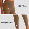 thumbnail image 3 of Pantalones deportivos de fitness para mujer que levantan la cintura y los glúteos, pantalones de yoga hermosos para glúteos anti-sentadillas melocotón 615, 3 of 6