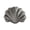 🥝 Gray_New#871, variant on Velvet Seashell Throw Pillow Cushion - Soft Lint Shell Shape Decorative Accent Pillow, Cozy Backrest, Plush Support, Versatile Home Sofa Couch Bed Decor