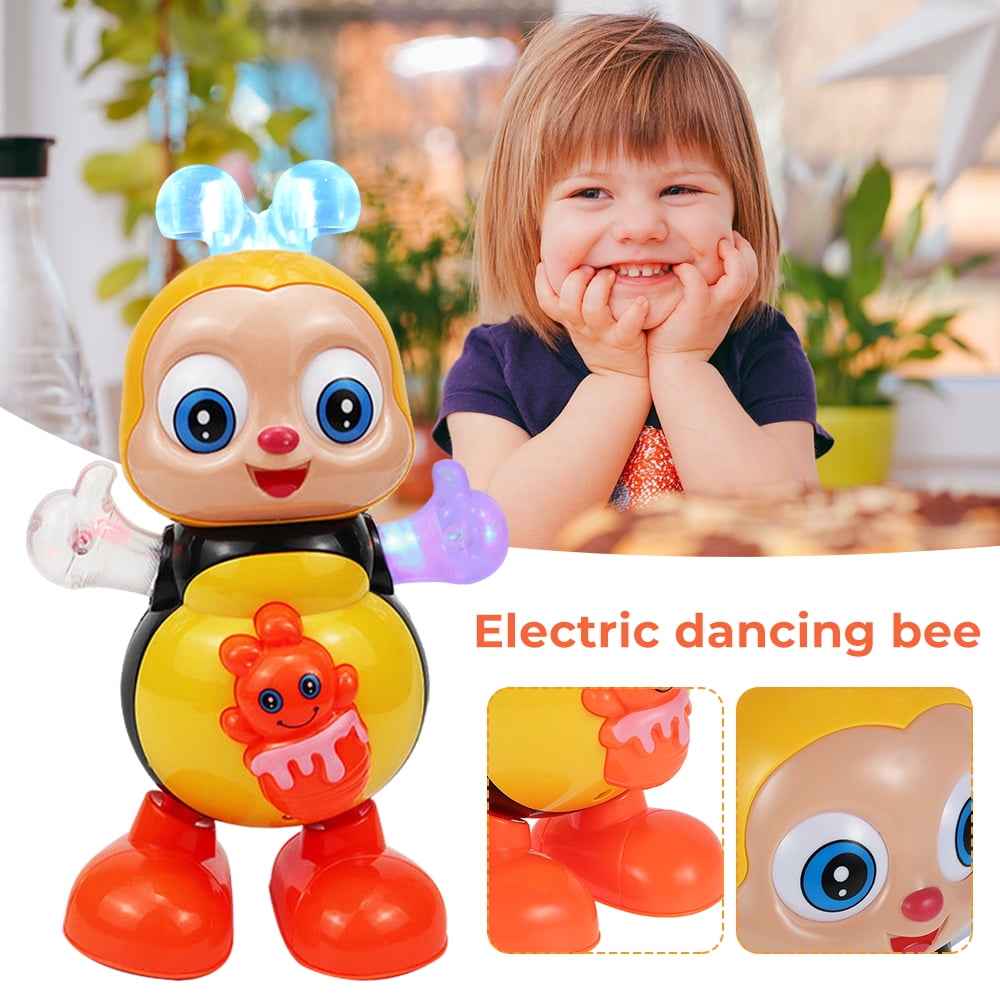 HOTBEST Baby Musical Toy Dancing Bee Operated Educational Toy with