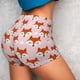 thumbnail image 4 of Fotbe cute fox pink Shorts Sin Costuras – Shorts Deportivos de Cintura Alta para Mujer, Elásticos para Gimnasio, Yoga, Running o Ciclismo-Large, 4 of 8