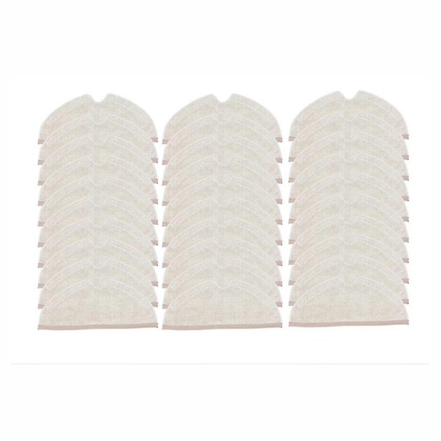 30 almohadillas de trapeador compatibles con Xiaomi Roborock S5 S50 S51 S55 S6 S6