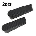 thumbnail image 3 of 2 Pcs Door Wedge, Heavy Duty Rubber Door Wedge, Non-Slip Door Jammer, Door Wedge Stopper Ideal for Homes, Offices and Work Shops(Black), 3 of 15