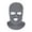 Gray, variant on Unisex 3-Hole Knitted Ski Mask Full Face Mask Cover Neck Gaiter Winter Balaclava Warm Knit Beanie for Outdoor Sports (Hot Pink)