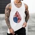 thumbnail image 3 of Eashery Vest T Shirt Men Sleeveless T-Shirts Summer Casual Vest Tops for Men White XX-Large, 3 of 4