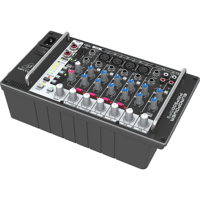 Mezcladora Behringer Pmp500mp3 Amplificada 500 W Con Usb Mp3 Behringer PMP500MP3