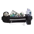 thumbnail image 3 of Cangurera Deportiva, Bolsa Deportiva Con Cinturón Elastic Color Negro, 3 of 8