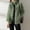 Green, variant on ALLLIST Women Jackets Plus Size Zip up Fuzzy Cardigan Sweaters Brown Pockets Plain Teddy Jackets for Women