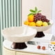 thumbnail image 4 of Plato de Servir, Bandeja de Alimentos de Plástico con Base Desmontable, Fuente de Dulces Decorativa, 25cm, para Frutas, Verduras, Aperitivos, Fiestas, Multicolor, 4 of 6
