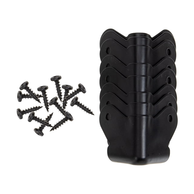 unbranded 1Jgo Protector De En Metal Color Negro Para Gabinetes Y Bocinas Anticolisión
