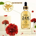 Voluxss 24K Gold Serum for Face, Skin Brightening Aging Moisturizer