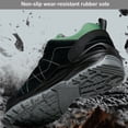 thumbnail image 4 of Safety Shoes Men's Lightweight Anti-Smashing Work Shoes Comfortable Steel Toe Work Trainers Breathable Fashion 5.5-10.5, 4 of 7
